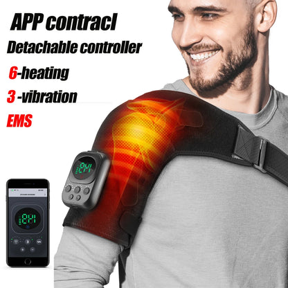 Rejuvenating Heat & Vibration Shoulder Support™
